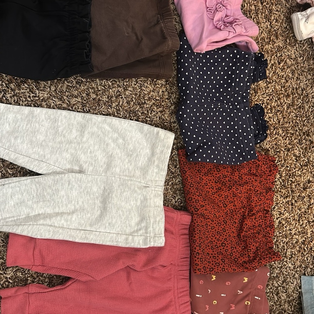 Kids Assorted Color Bottoms Set